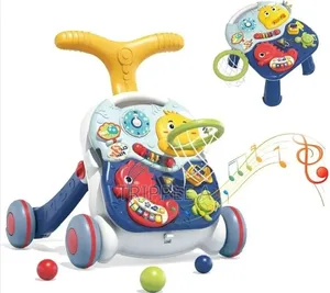 3 in 1 Learning Push and Activity Center Walker