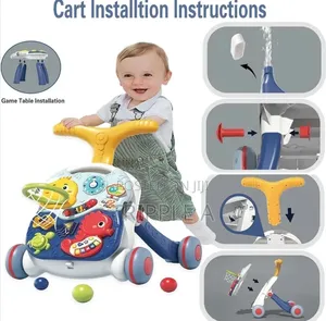 3 in 1 Learning Push and Activity Center Walker