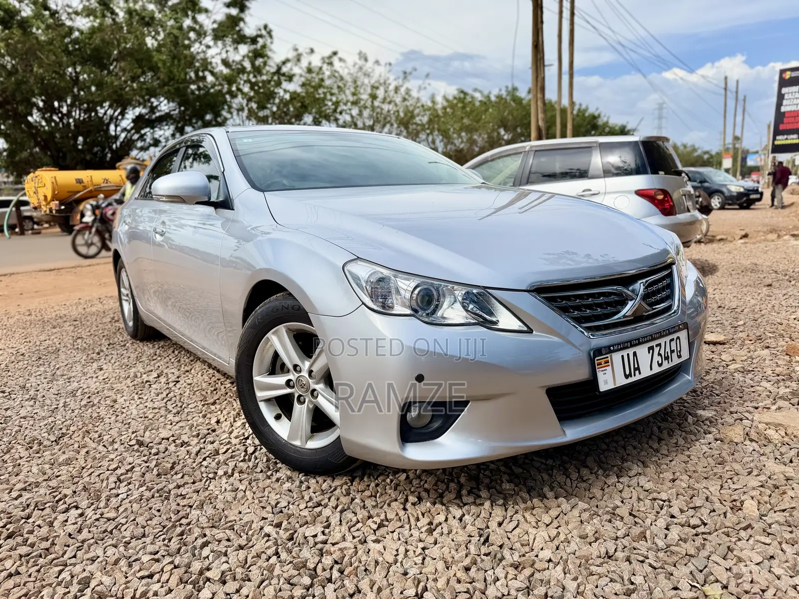 Toyota Mark X 2011 Silver