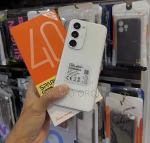 New Tecno Spark 40 Pro+ 256 GB White