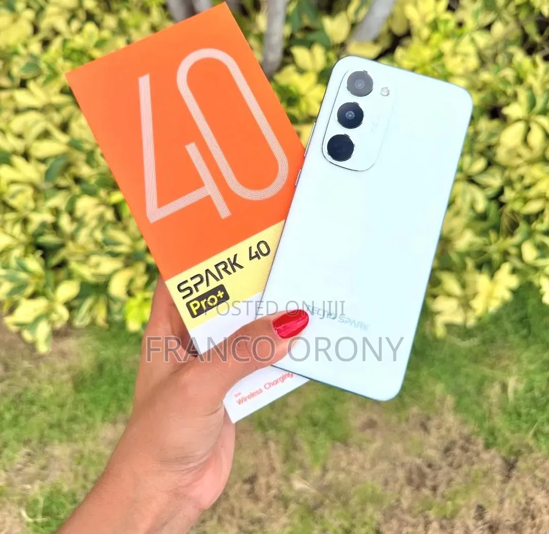 New Tecno Spark 40 Pro+ 256 GB White