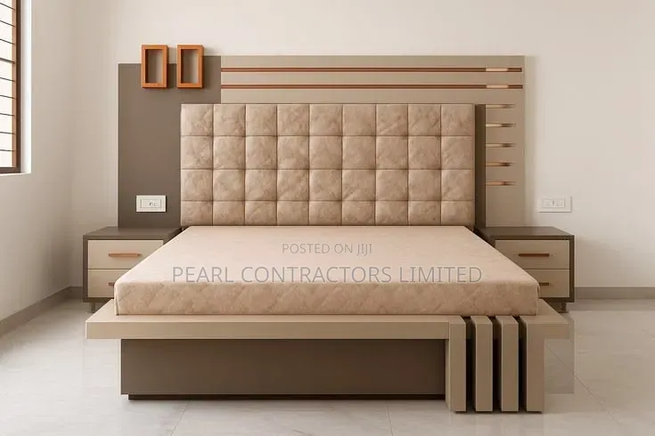 Beds/MarkAngello Semi Wooden Beds in Any Colour or Size 2,800,000/-