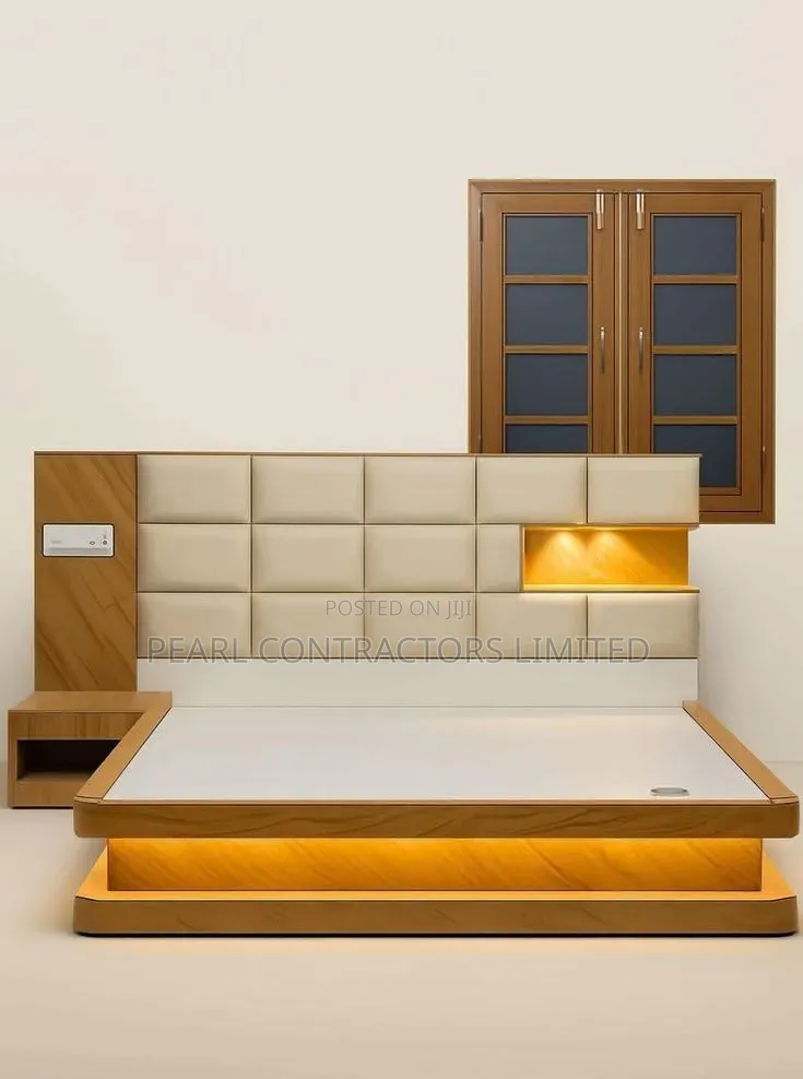 Beds/MarkAngello Semi Wooden Beds in Any Colour or Size 2,800,000/-