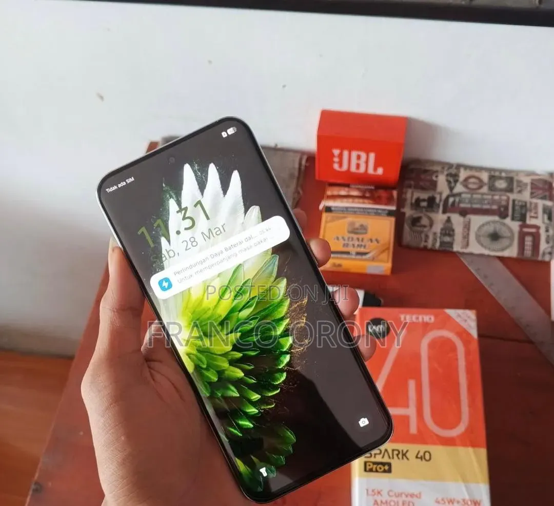 New Tecno Spark 40 Pro+ 256 GB Black