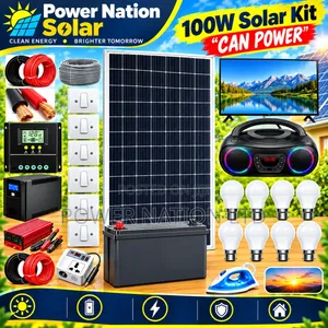 100w Massive Clean Energy Solar System Full Kit
