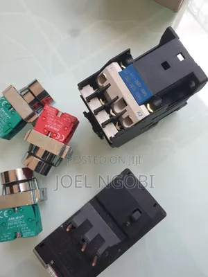 Contactor, Timer and Start, Stop Push Button
