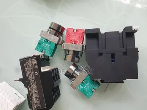 Contactor, Timer and Start, Stop Push Button