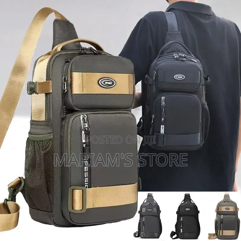 Tactical Single-Shoulder Crossbody and Chest Sling Bag