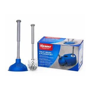 Kleaner Toilet Brush & Plunger Cleaning Set