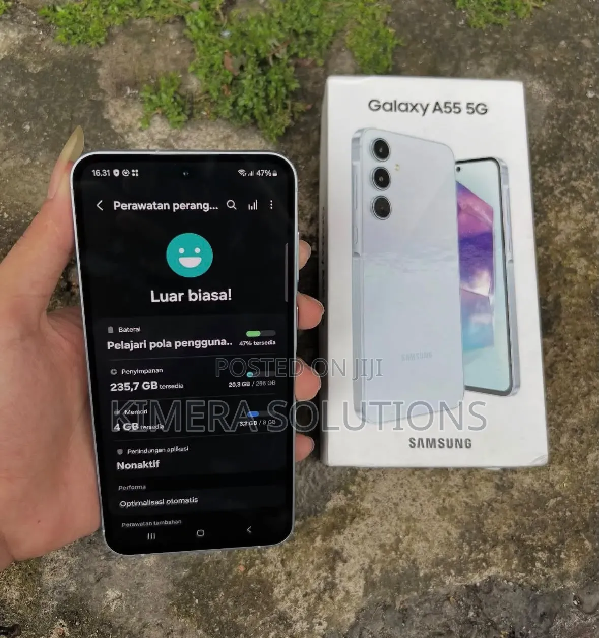 New Samsung Galaxy A55 256 GB White