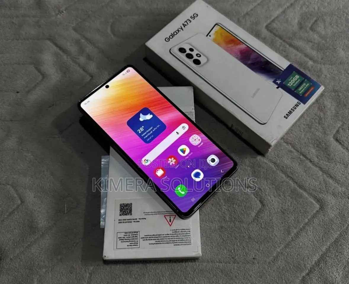 New Samsung Galaxy A73 5G 256 GB White