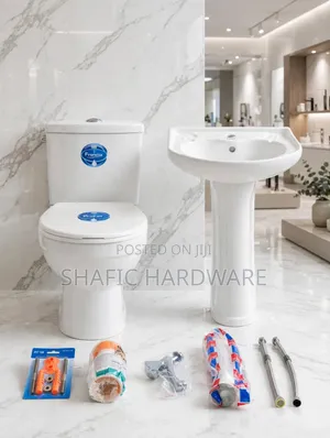 Toilet With Basin Complete Sets With Accessories Frencia Press