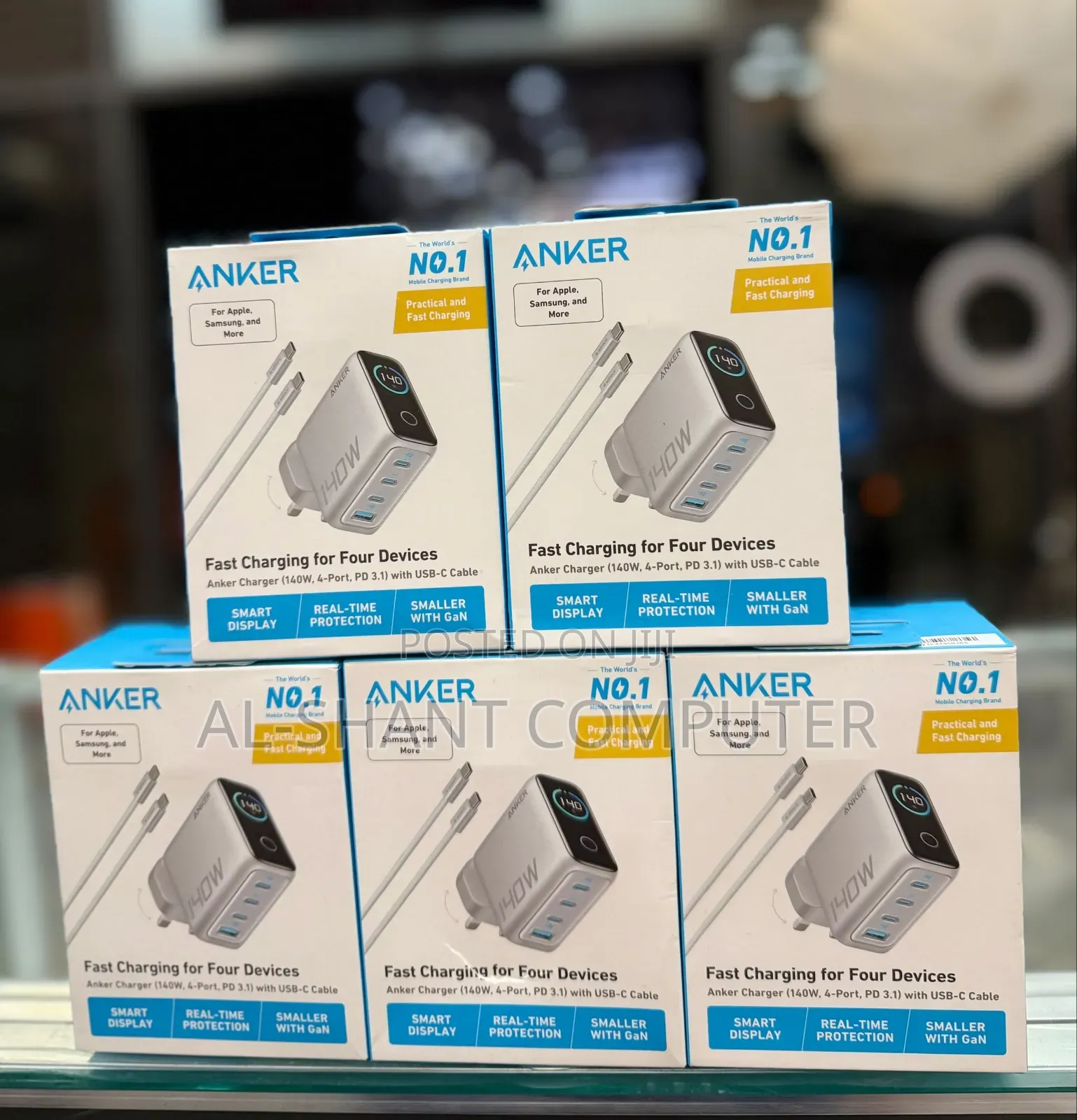 Anker 140w GAN Charger/Fast Charging Adapter