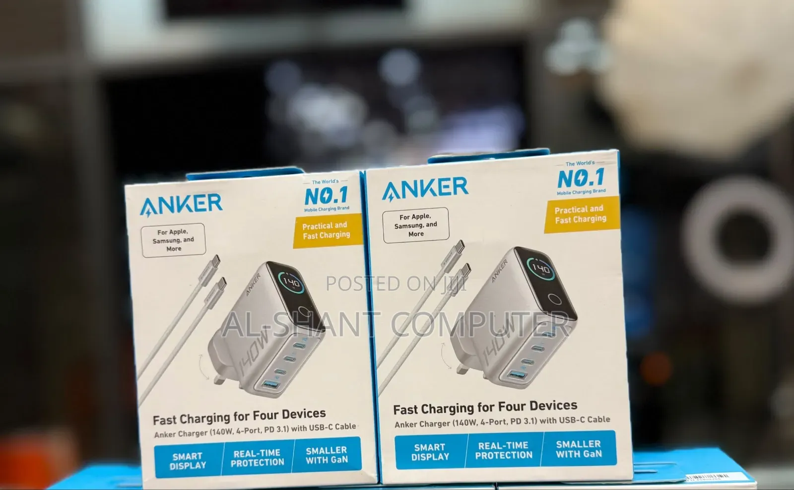 Anker 140w GAN Charger/Fast Charging Adapter