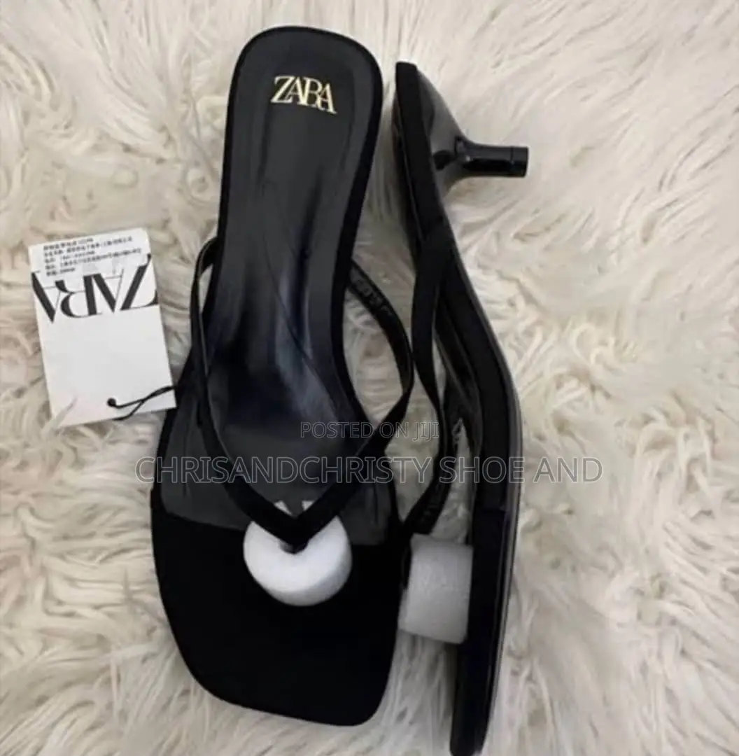 Zara Low Heel Sandals