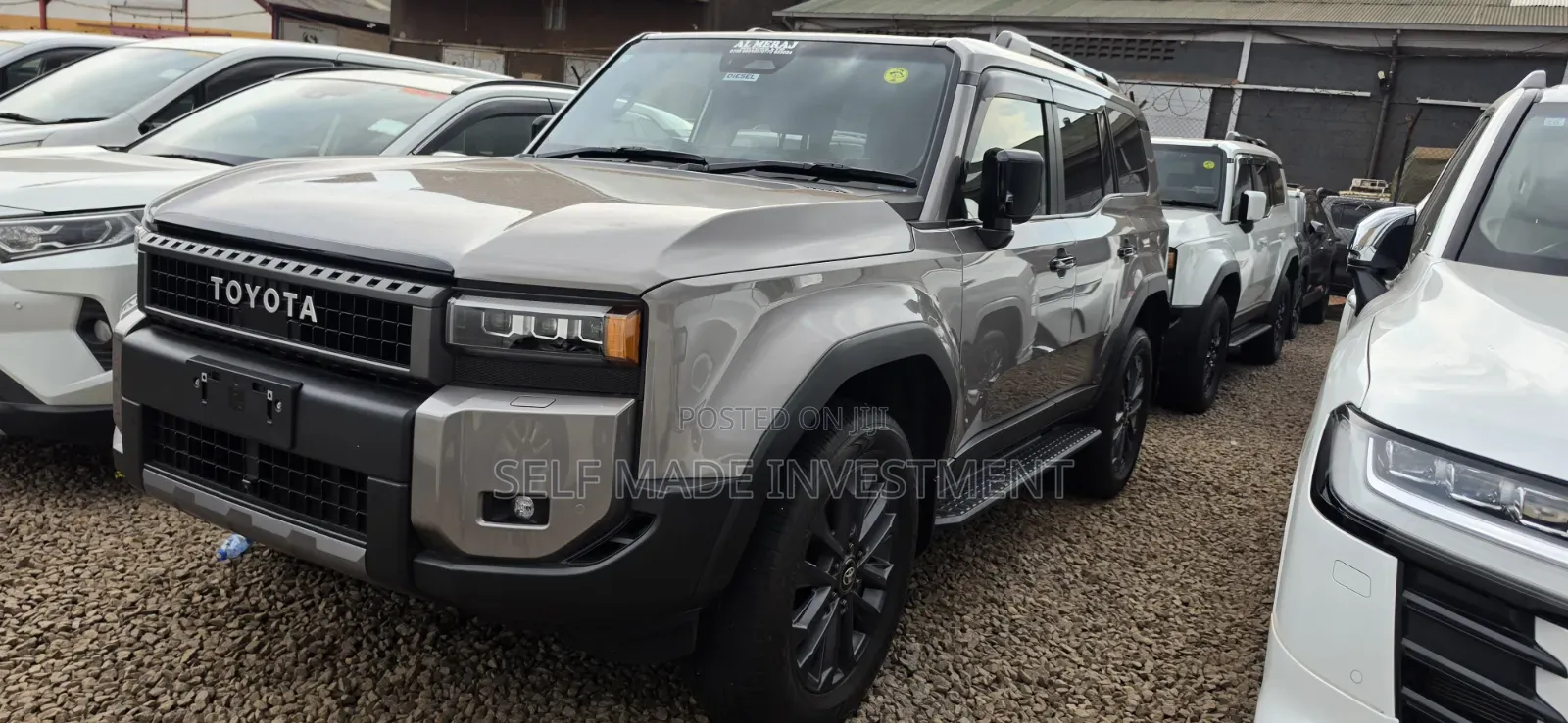 New Toyota Land Cruiser Prado 2024 Ivory