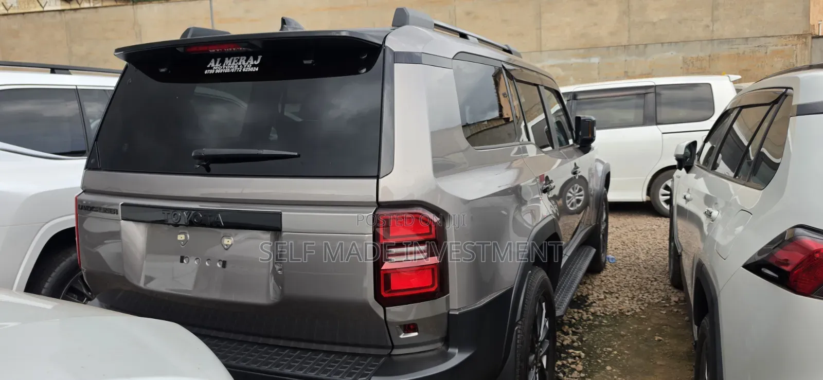 New Toyota Land Cruiser Prado 2024 Ivory