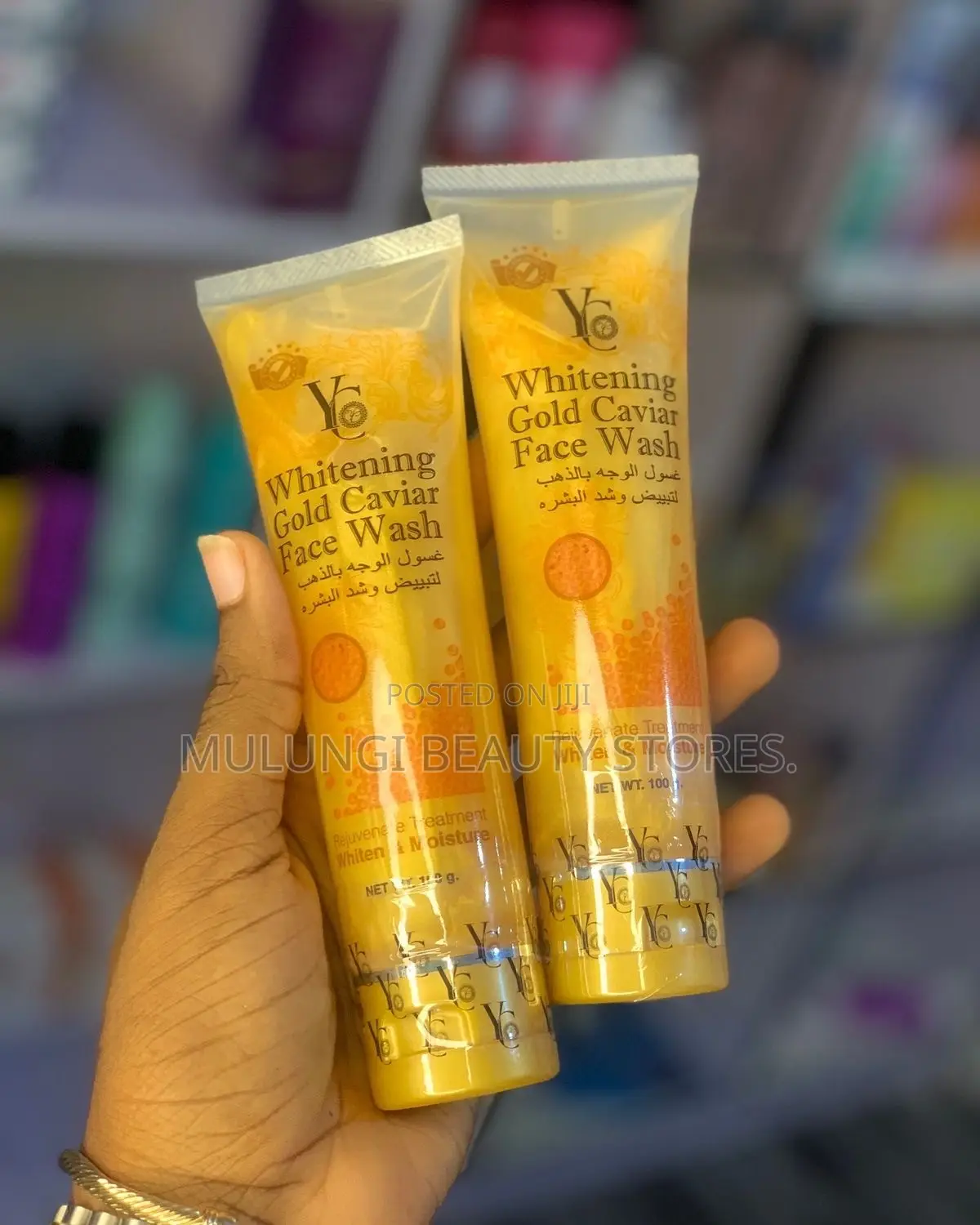 YC Whitening Gold Caviar Face Wash