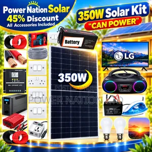 350w Massive Clean Energy Solar System Full Kit