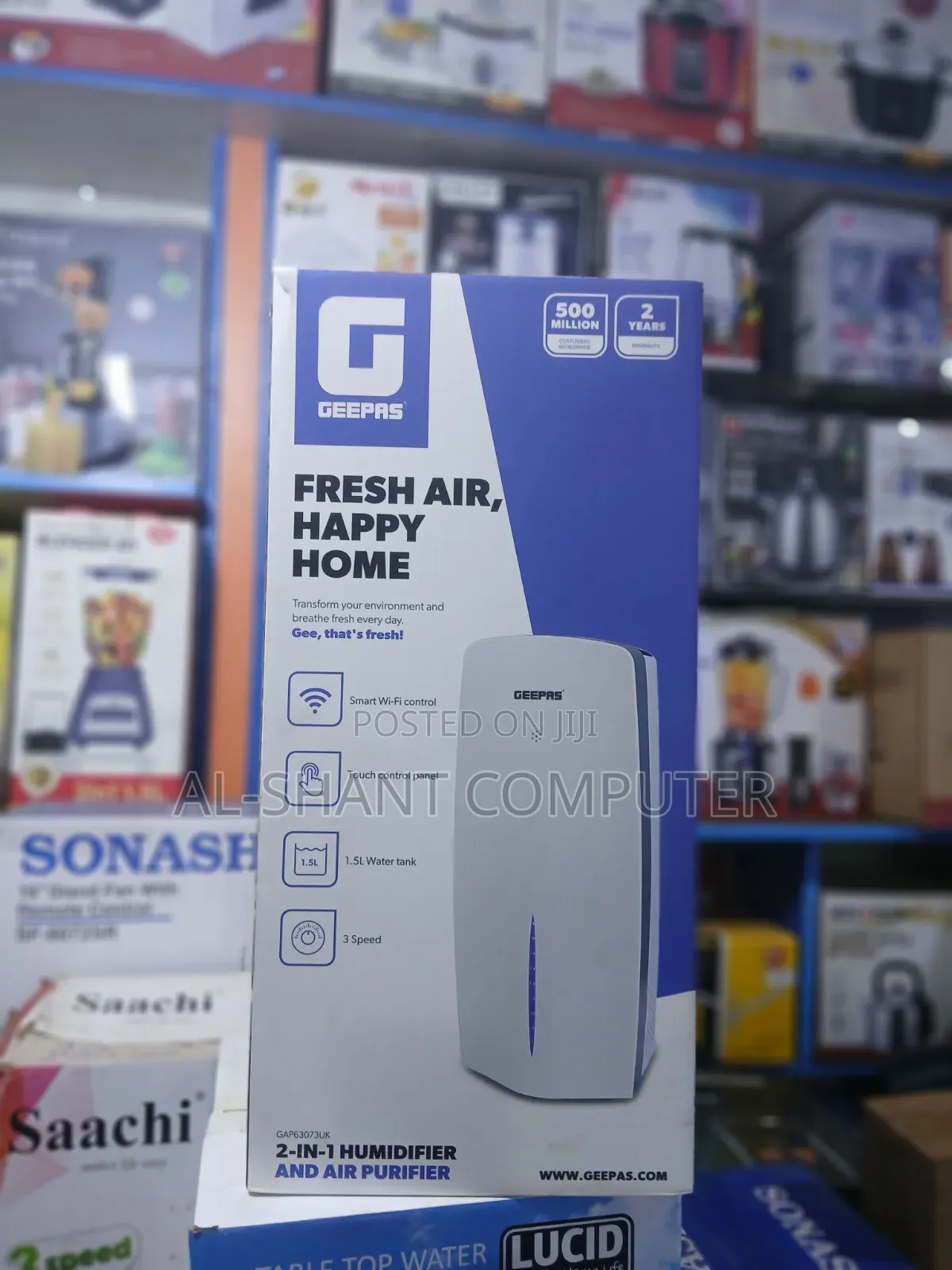 Geepas Air Purifier and Humidifier