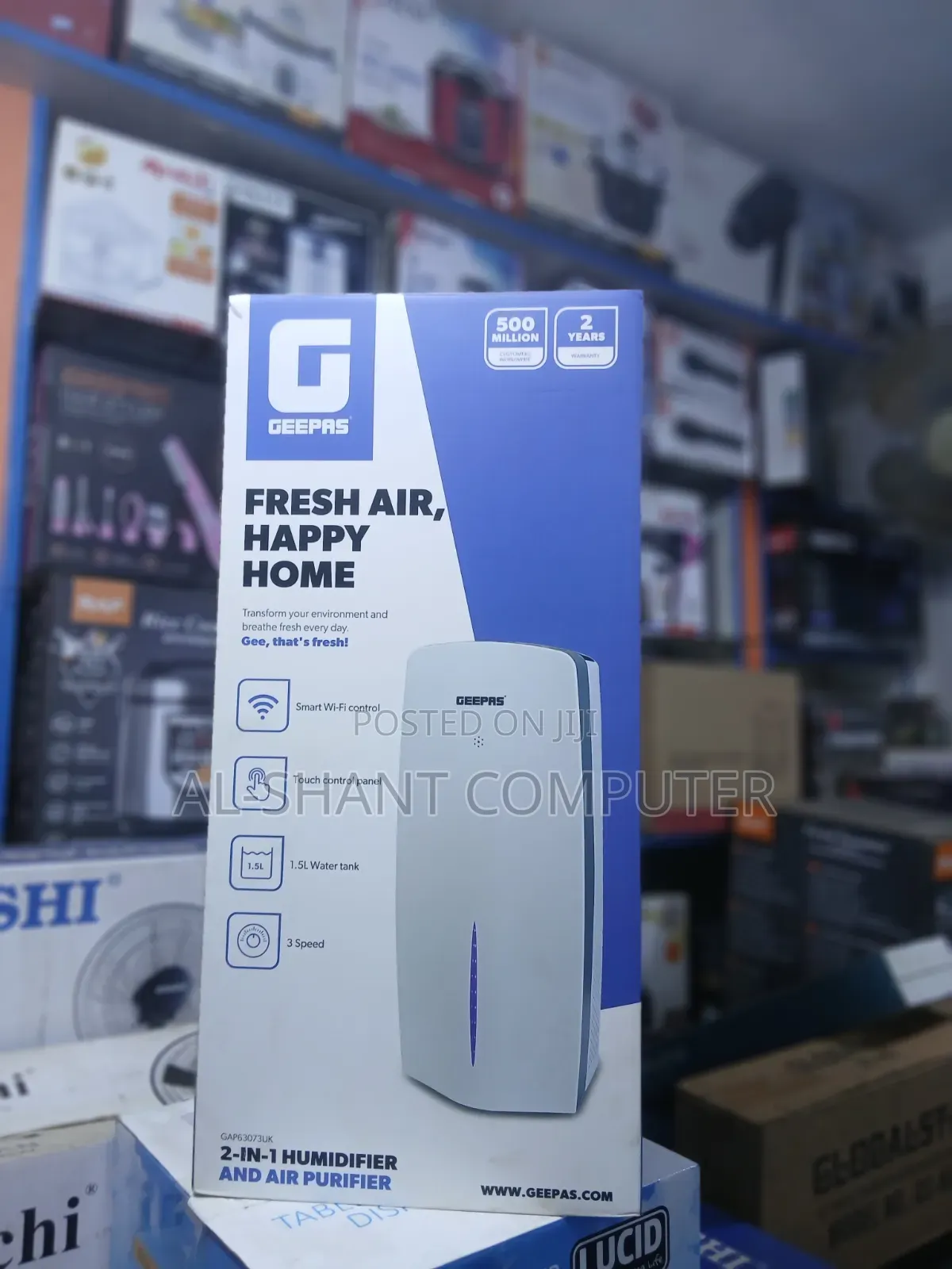 Geepas Air Purifier and Humidifier