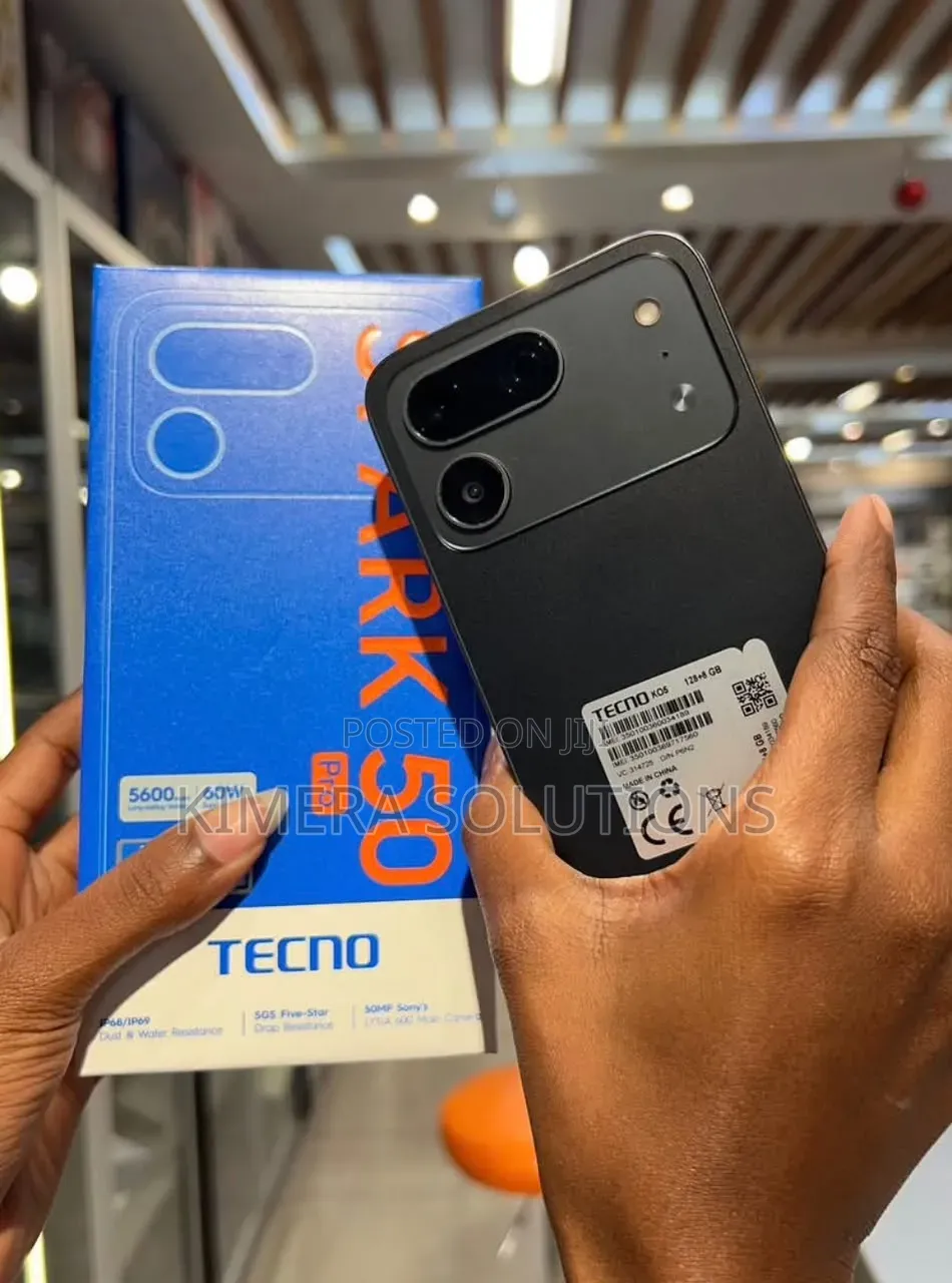 New Tecno Spark 50 Pro 256 GB Black