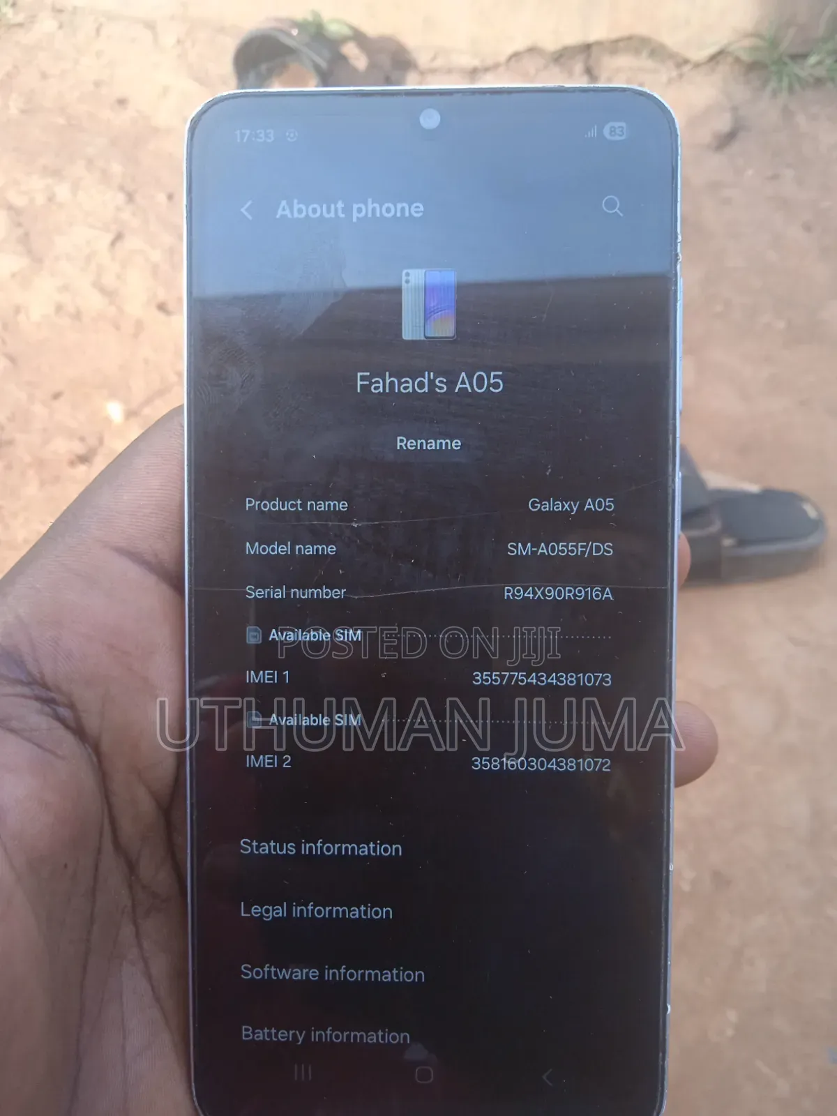 Samsung Galaxy A05 64 GB Gray