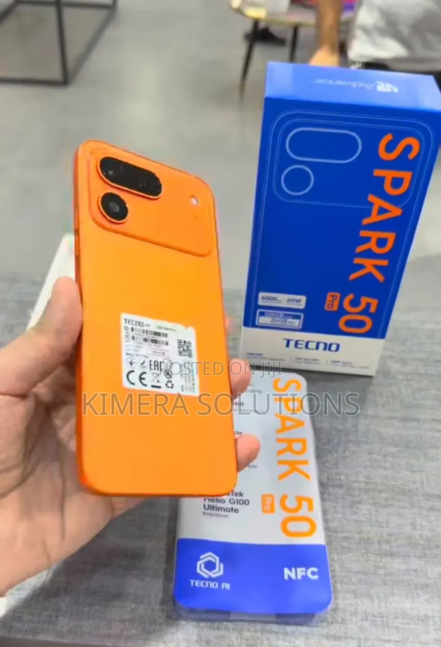 New Tecno Spark 50 Pro 256 GB Orange