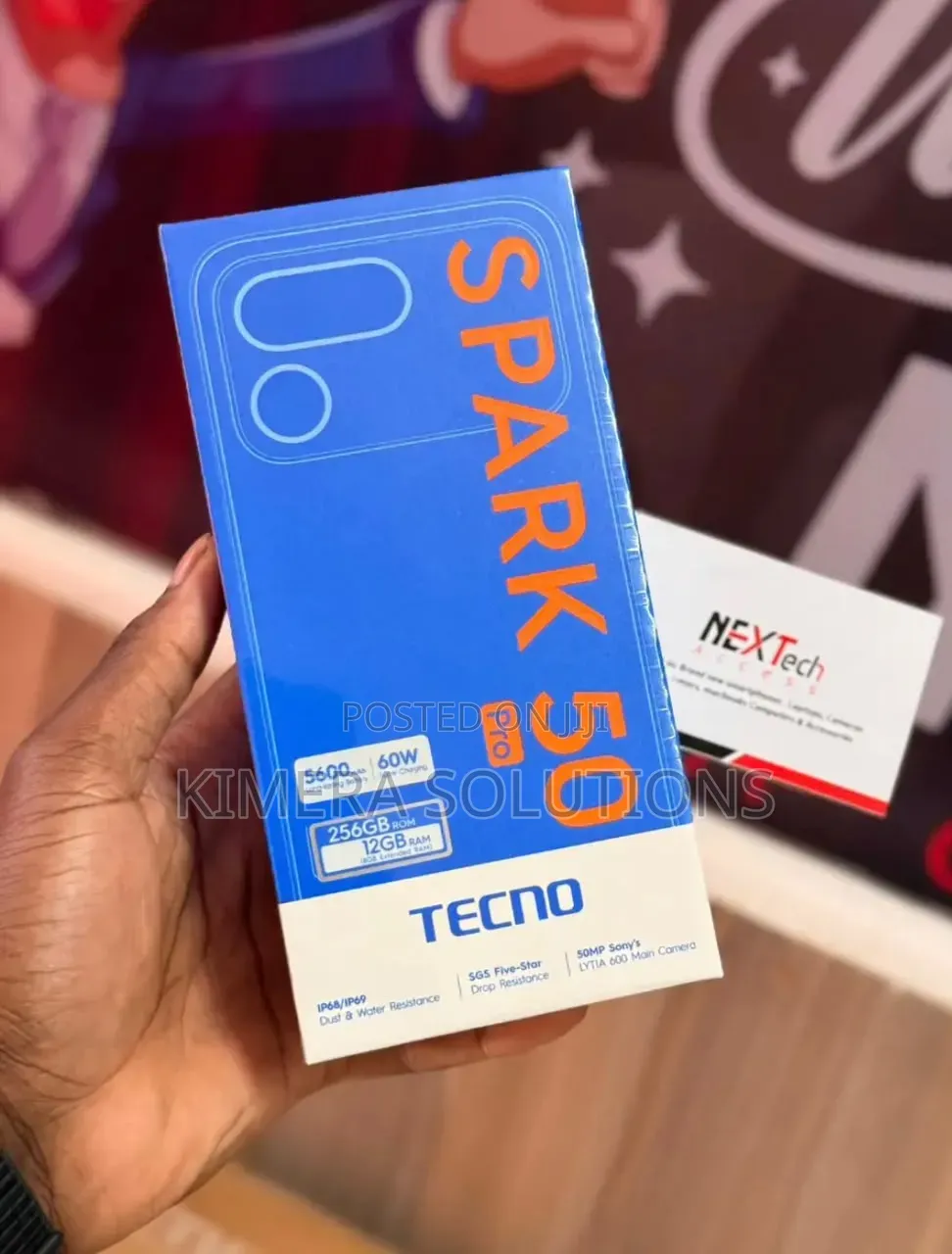 New Tecno Spark 50 Pro 256 GB Orange
