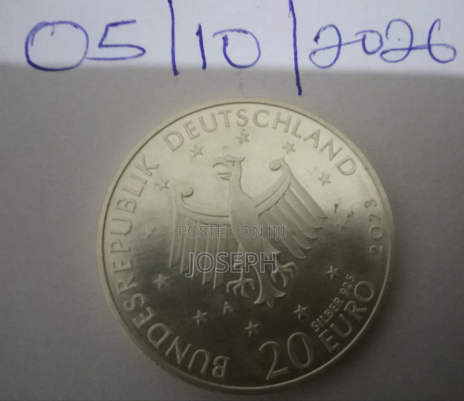 2023 German Commemorative Medal- Vicco Von Bullow - AUNC
