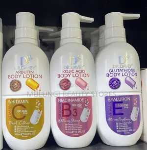 Dr. Davey Kojic, Alpha Arburtin, & Body Lotions