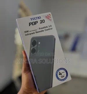 New Tecno Pop 20 128 GB Black