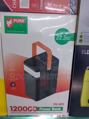 120,000mAh Pure PU-X03 Power Bank