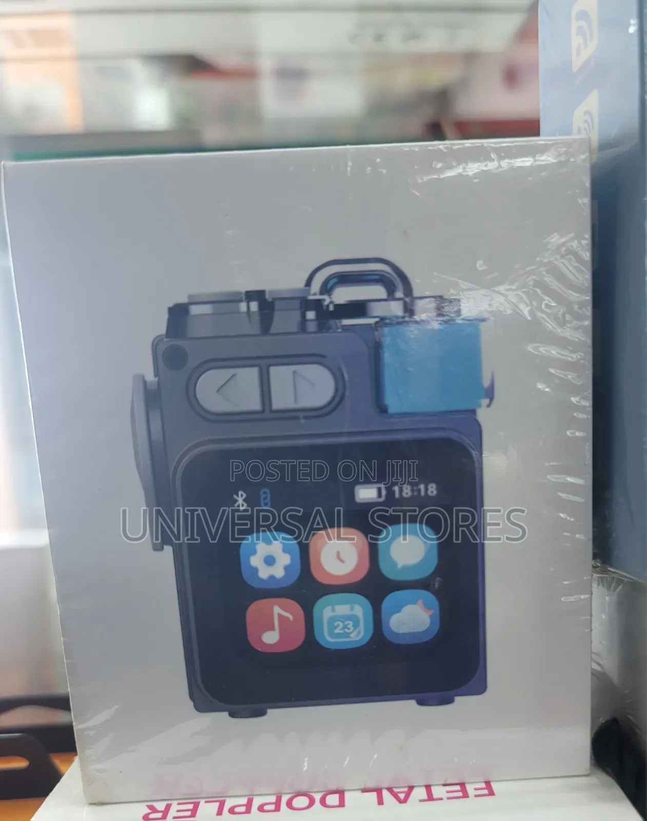 Mini Wireless Bluetooth Speaker With a Touch Screen and RGB Lights