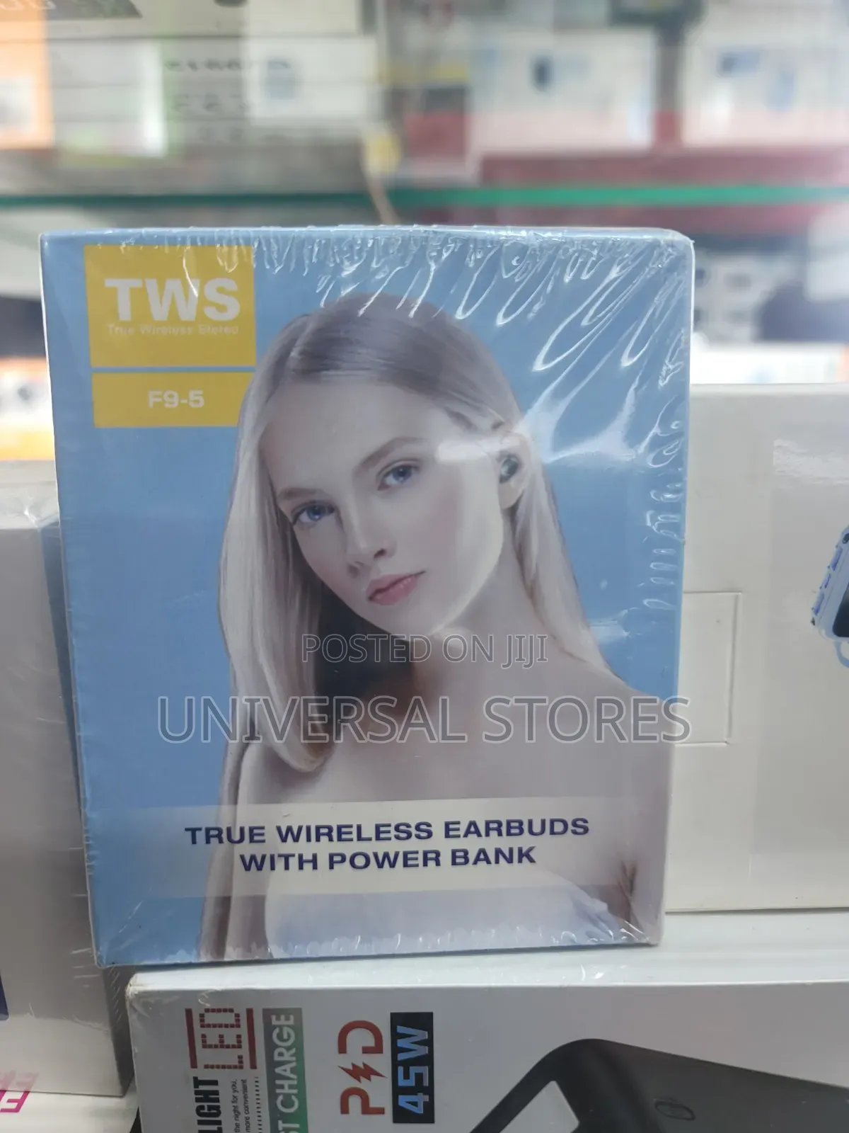 TWS F9-5 True Wireless Earbuds With Power Bank
