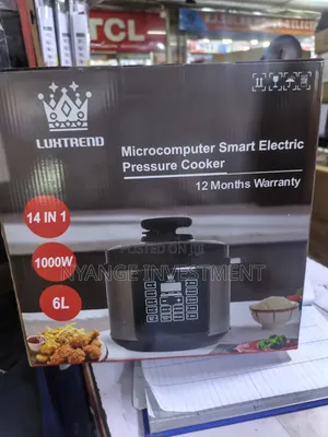 Luxtrend 14-in-1 Microcomputer Smart Electric Pressure Cooker 6litres