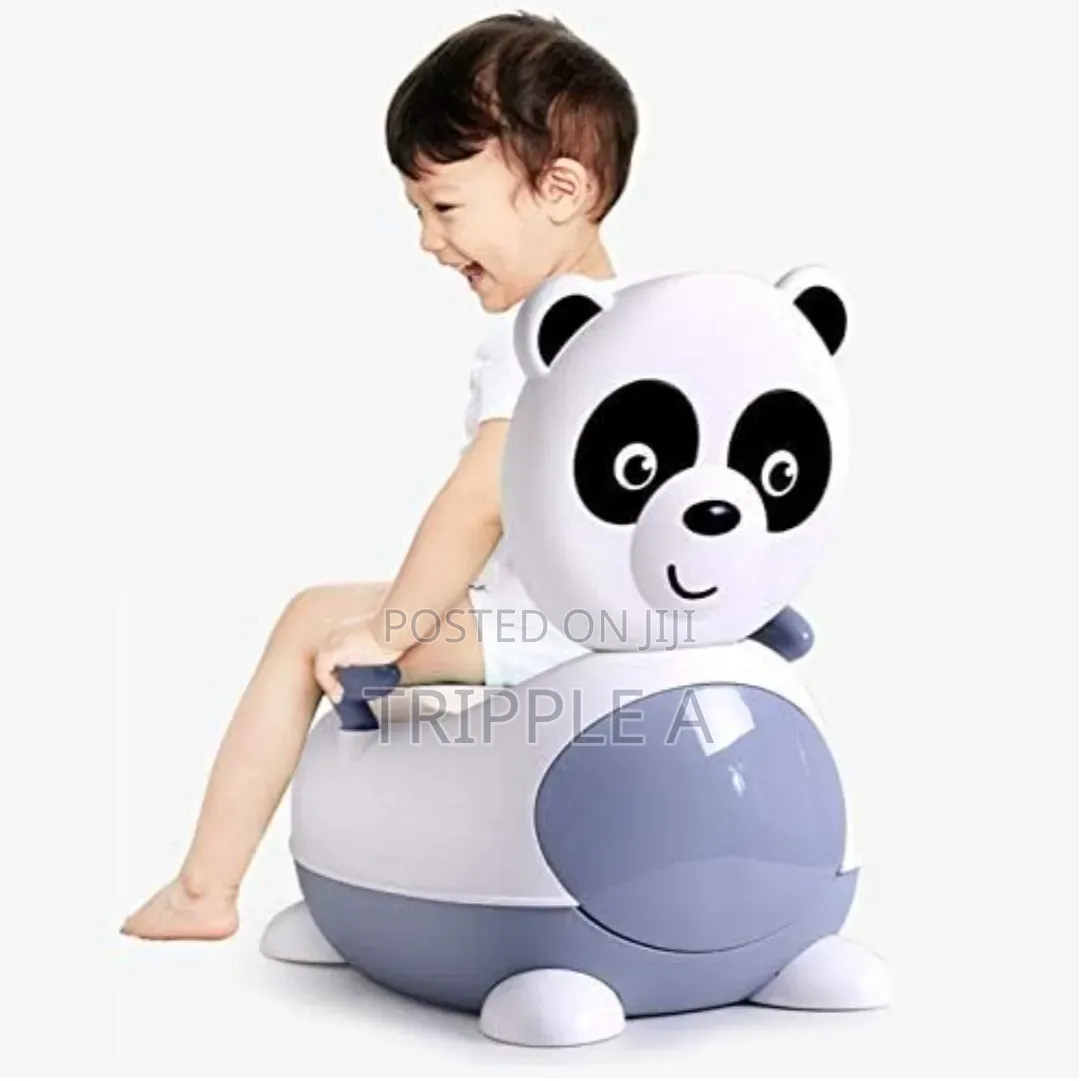 Soft Silicone Seat Panda Shaped Baby Potty