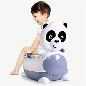 Soft Silicone Seat Panda Shaped Baby Potty