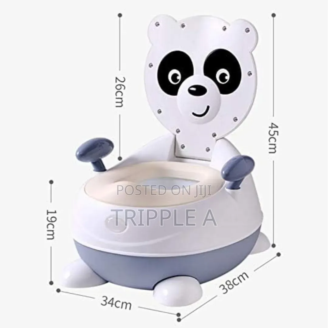 Soft Silicone Seat Panda Shaped Baby Potty