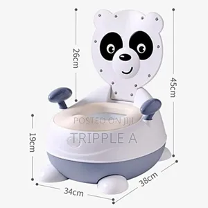 Soft Silicone Seat Panda Shaped Baby Potty