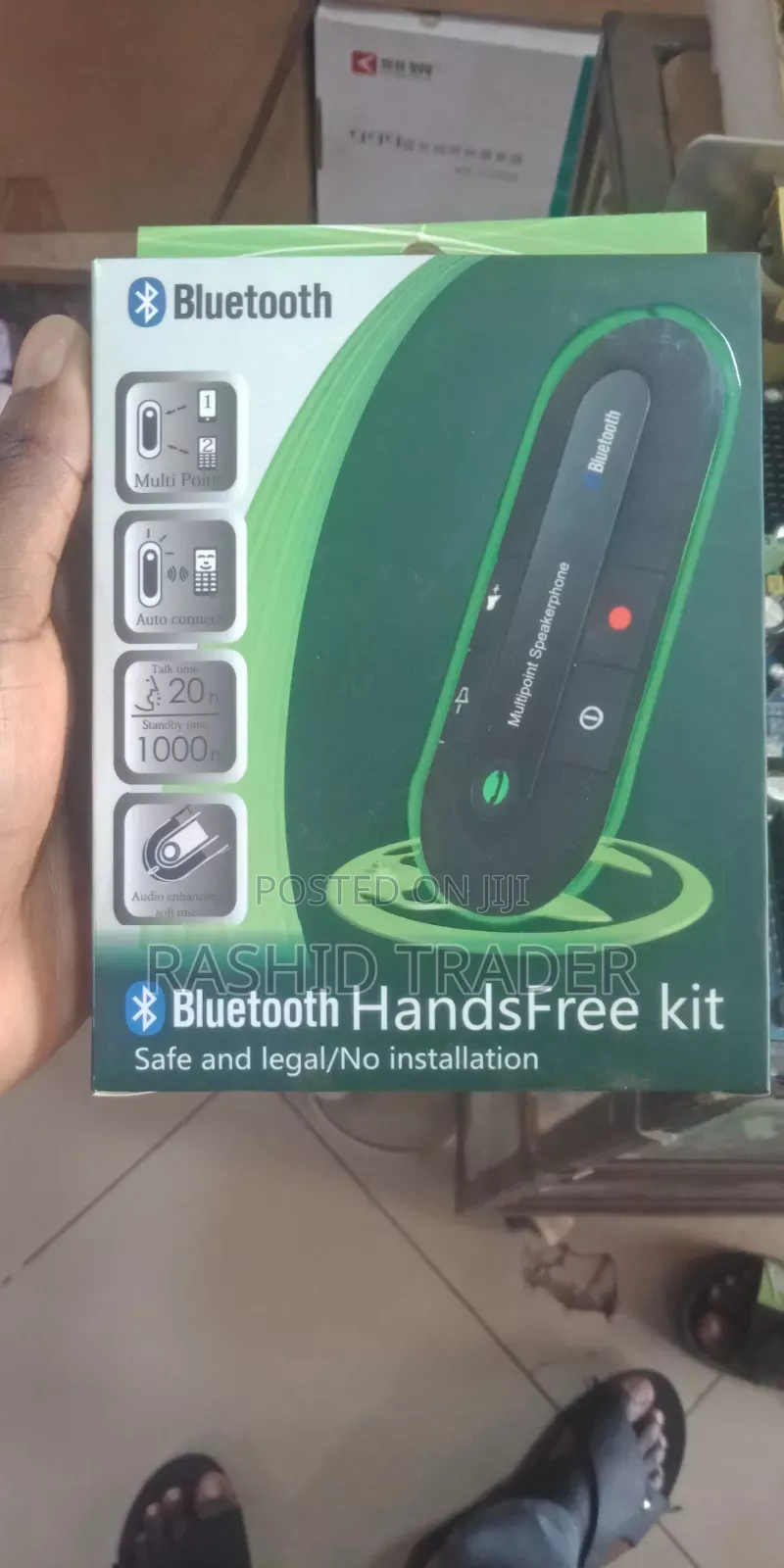 Charge World Car Kit Portable Blue Tooth