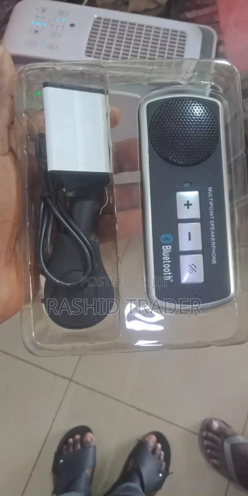 Mult Point Speaker Phone Blue Tooth Car Kit