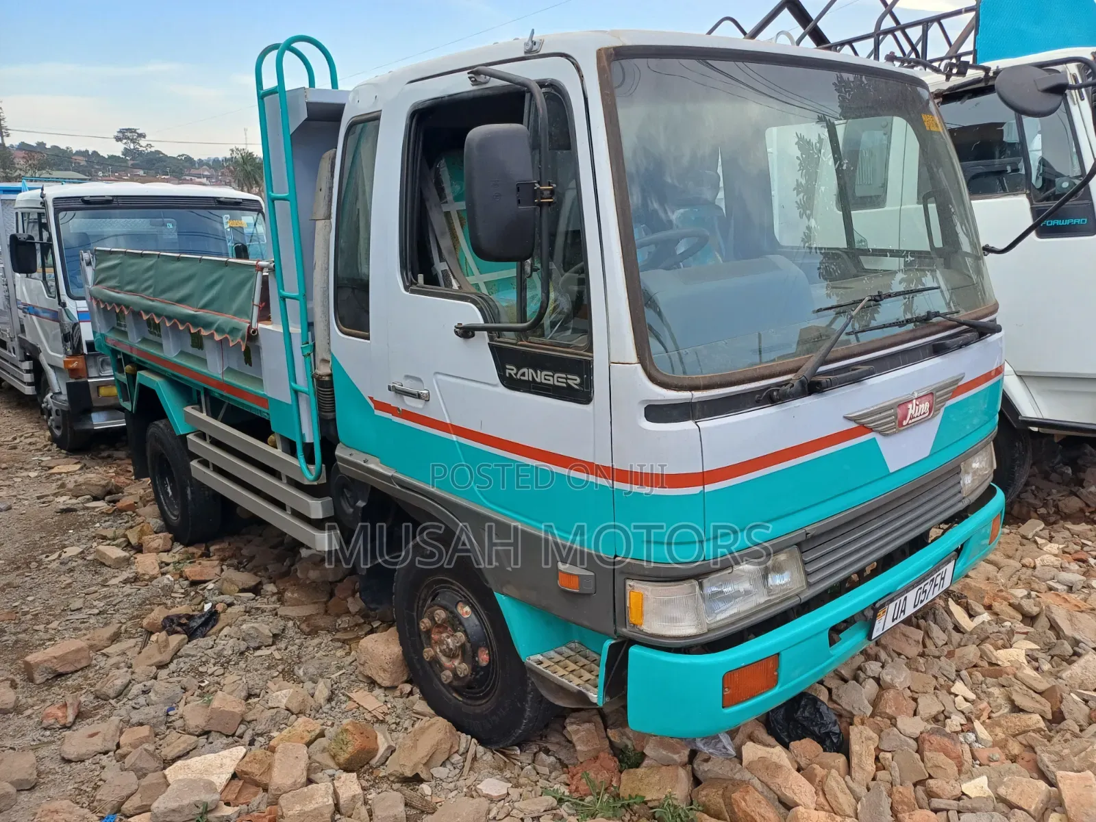 Hino Tipper Blue