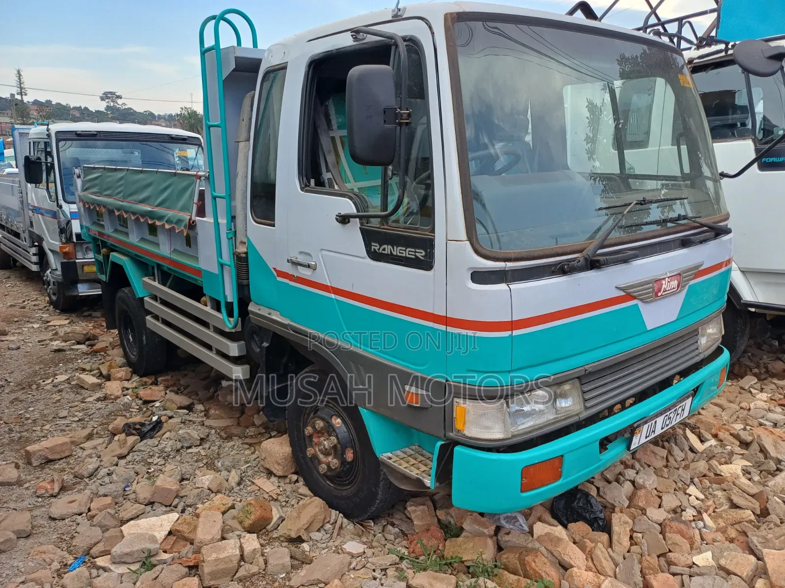 Hino Tipper Blue