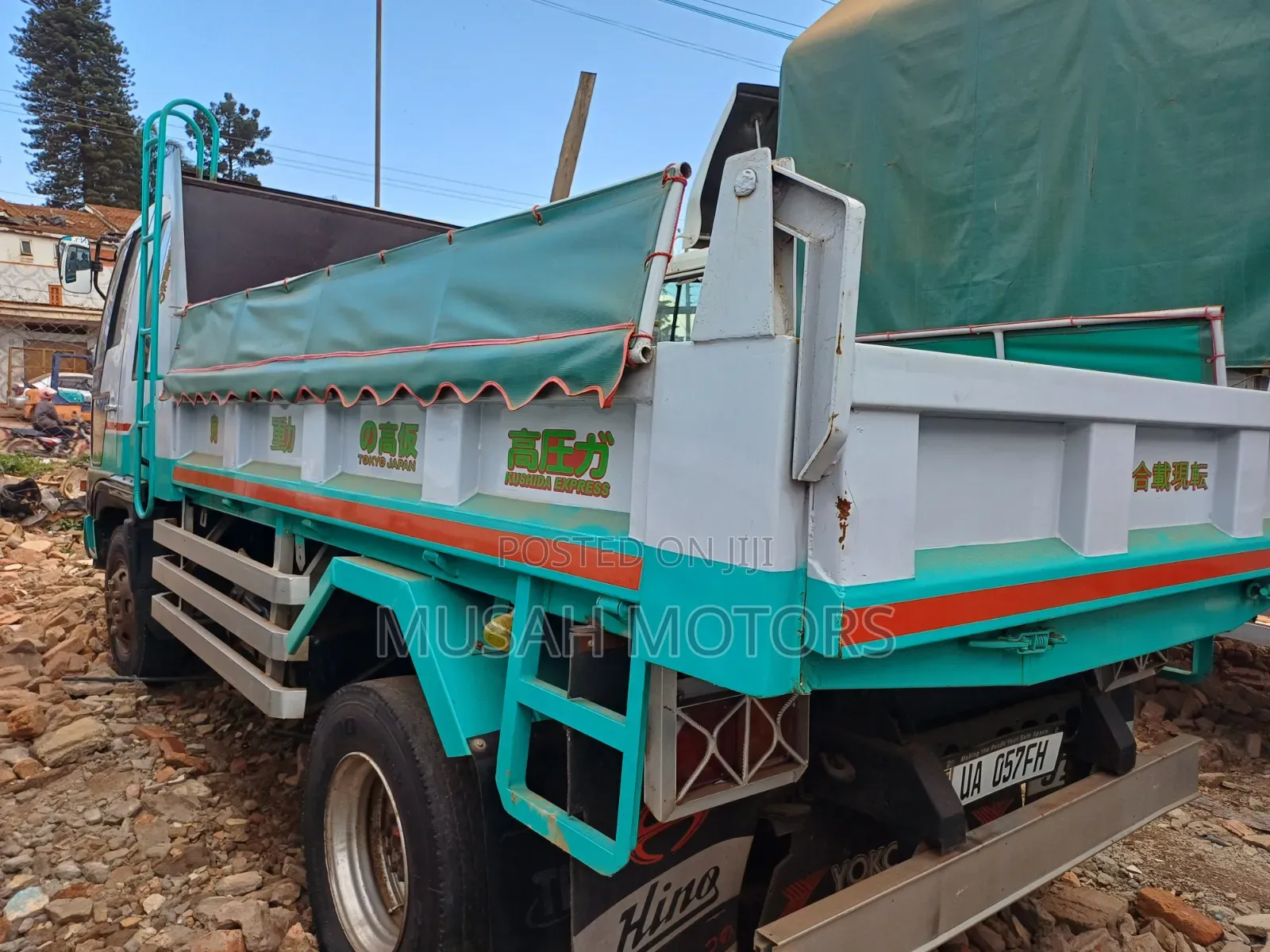 Hino Tipper Blue
