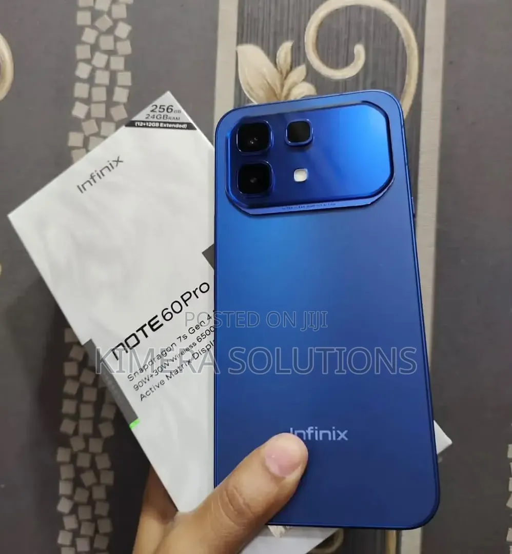 New Infinix Note 60 Pro 256 GB Blue