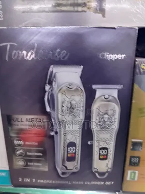 2-in-1 Professional Tondease Hair Clipper and Trimmer Set