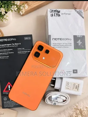 New Infinix Note 60 Pro 256 GB Orange