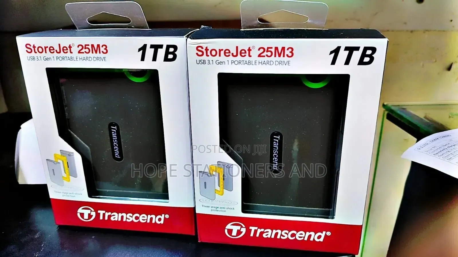 New 1tb Transcend Hard Drive