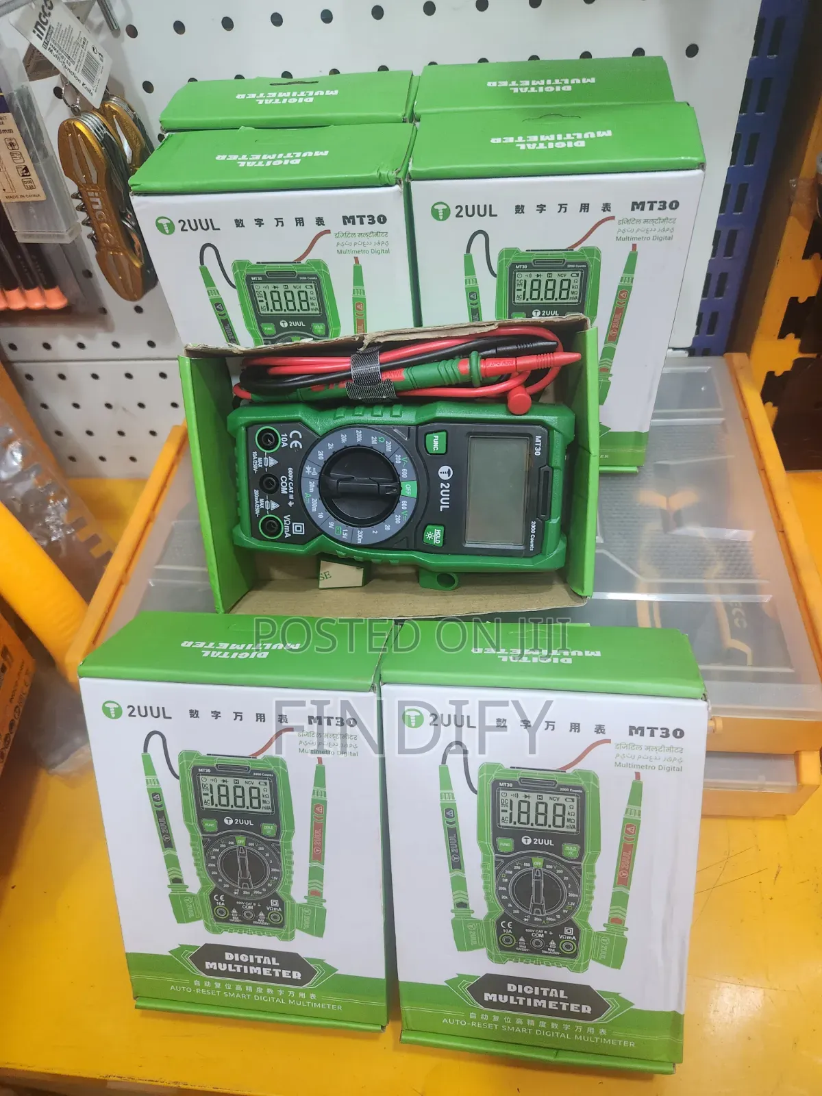 2UUL MT30 Auto-Reset Smart Digital Multimeter